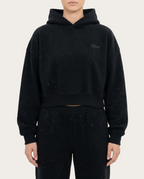 Project Unisex-Kapuzenpullover mit Strass – Produktansicht 1