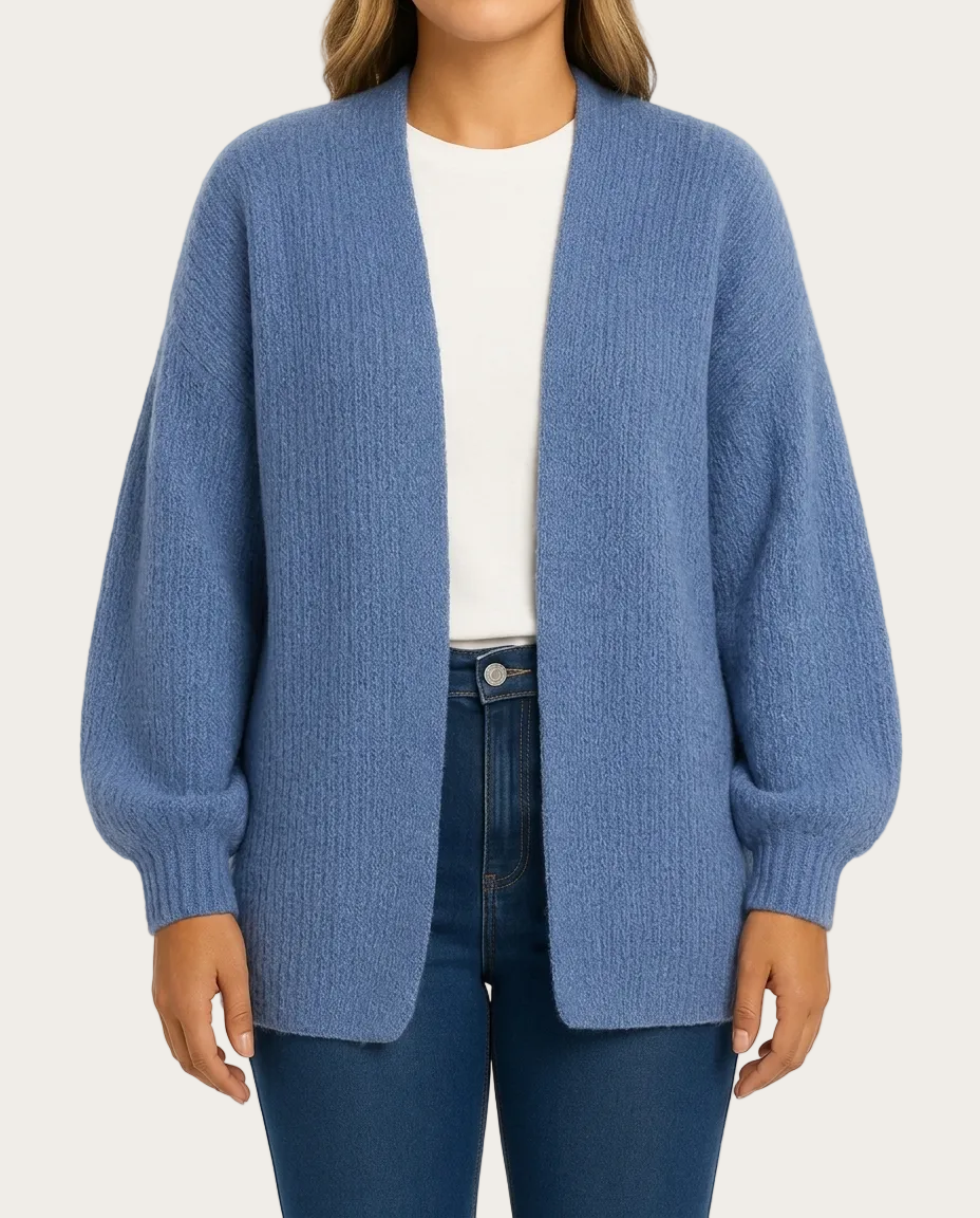 Champagne Hour Strickjacke – Farbe Blau