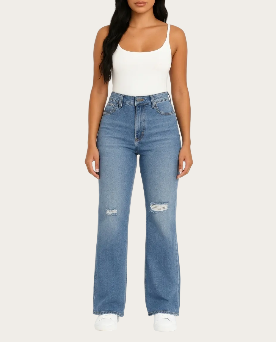 Roxy Jeans im Used-Look – Produktansicht 1