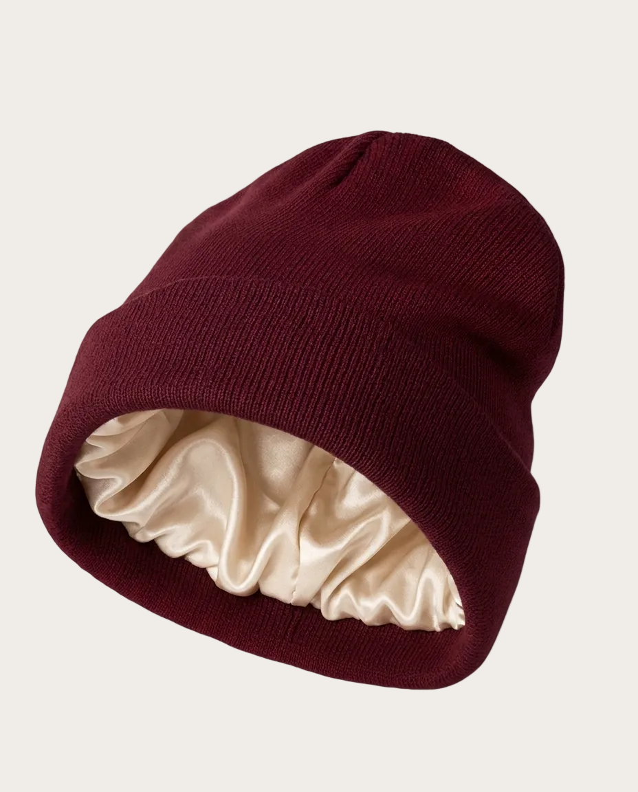 SatinGuard Mütze – Farbe Rot