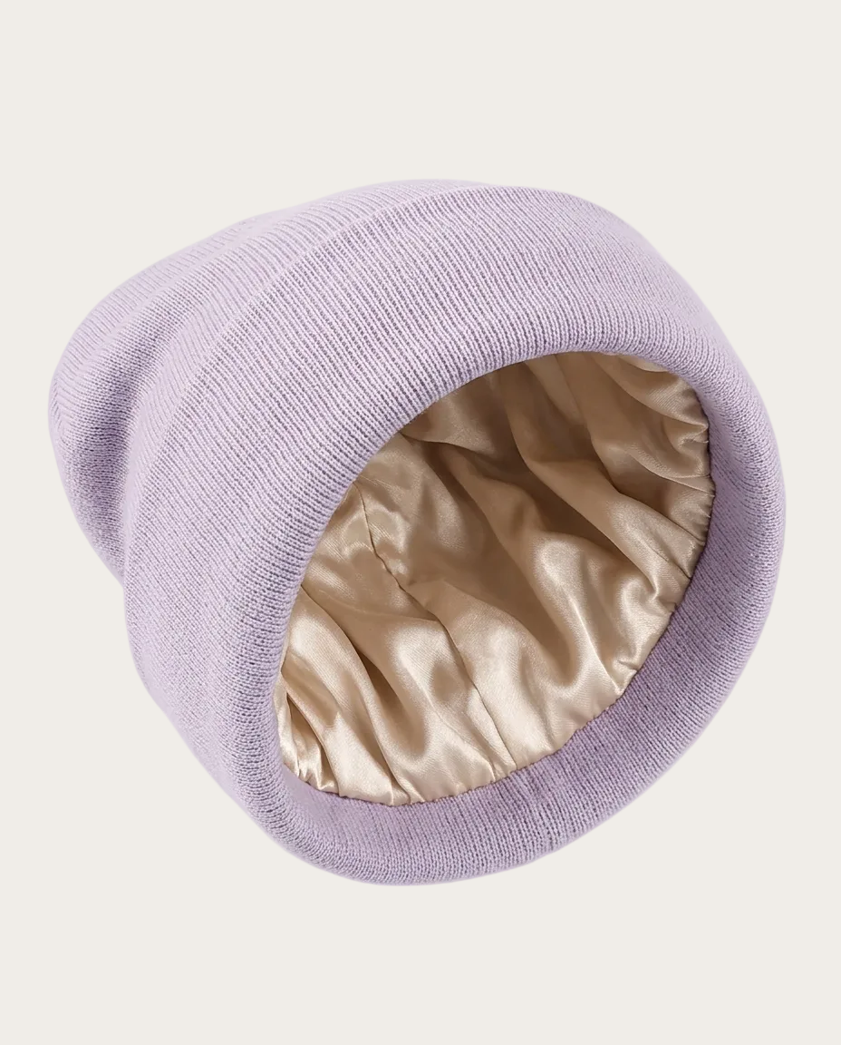 SatinGuard Mütze – Farbe Violett