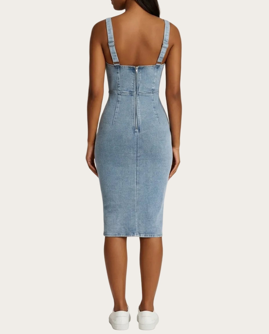Hourglass Jeanskleid – Produktansicht 2